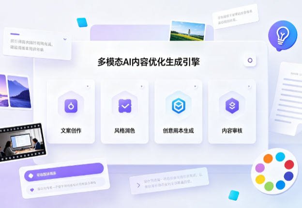 广南县AI智能内容优化创新 多模态生成技术丰富数字内容创作生态